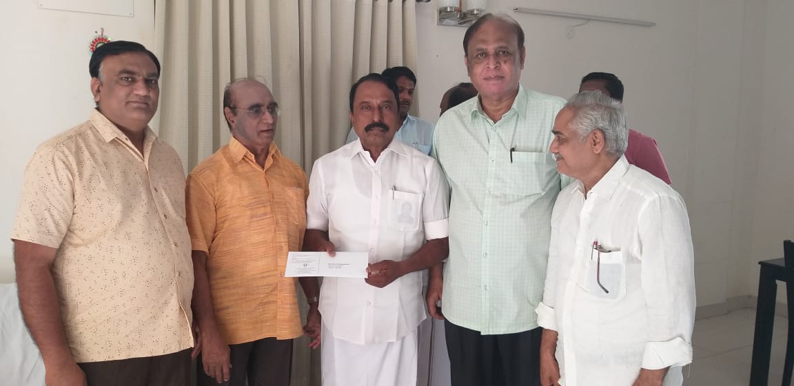 Prof CMKR met Hon. Edu Min Thiru K A Sengottiyan